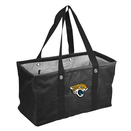 Logo Brands Jacksonville Jaguars Crosshatch Picnic Caddy 615-765-CR1